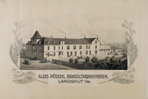 Alois Pöschl - Fabrik 1912
