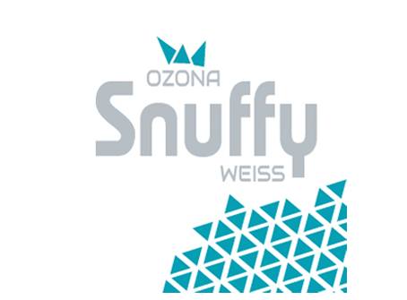 Ozona Snuffy weiss Markenlogo
